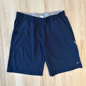 Nike Men's Navy Blue Athletic 10” Shorts Size XXL